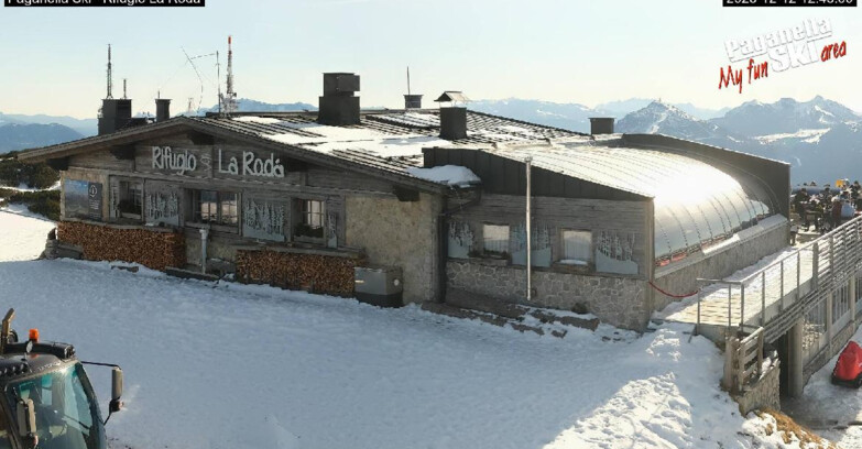 Webcam Paganella Ski – Andalo – Fai della Paganella - Rifugio La Roda