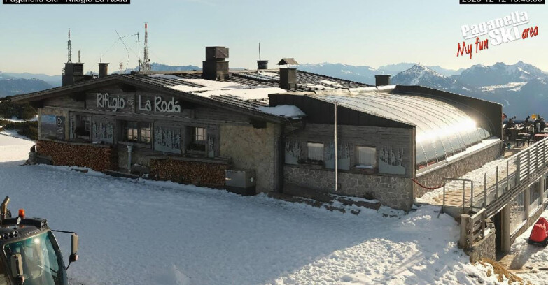 Webcam Paganella Ski – Andalo – Fai della Paganella - Rifugio La Roda
