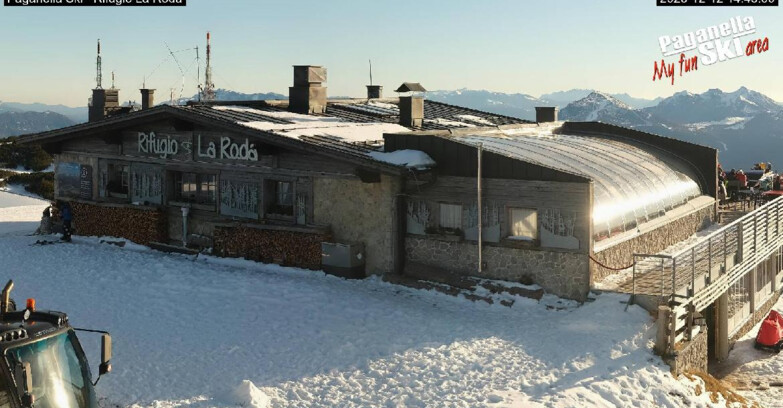 Webcam Paganella Ski – Andalo – Fai della Paganella - Rifugio La Roda