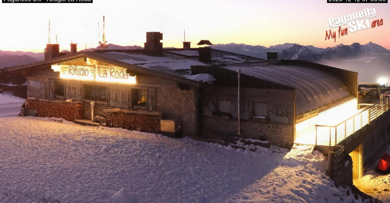 Webcam Paganella Ski – Andalo – Fai della Paganella - Rifugio La Roda