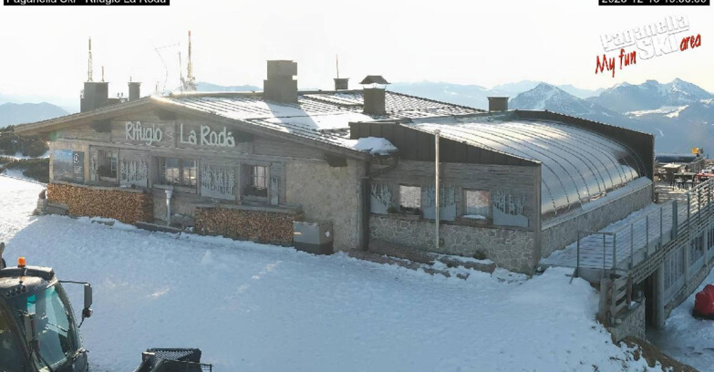 Webcam Paganella Ski – Andalo – Fai della Paganella - Rifugio La Roda