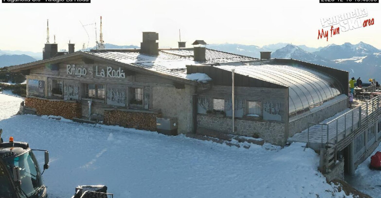 Webcam Paganella Ski – Andalo – Fai della Paganella - Rifugio La Roda