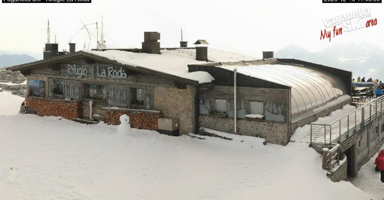 Webcam Paganella Ski – Andalo – Fai della Paganella - Rifugio La Roda