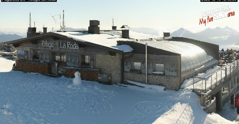 Webcam Paganella Ski – Andalo – Fai della Paganella - Rifugio La Roda