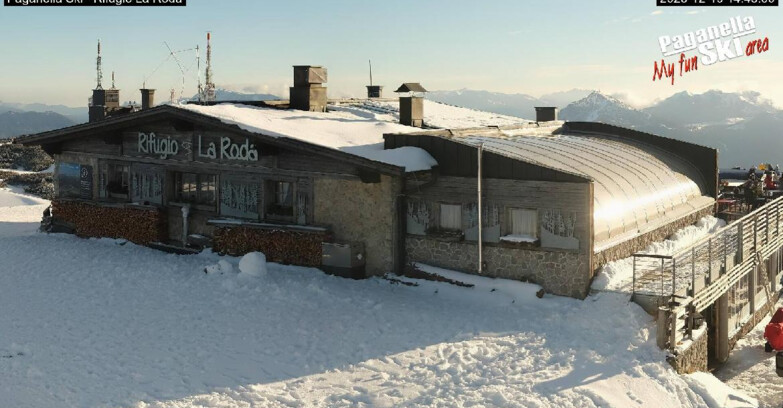 Webcam Paganella Ski – Andalo – Fai della Paganella - Rifugio La Roda