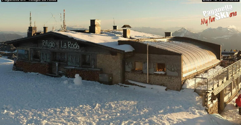 Webcam Paganella Ski – Andalo – Fai della Paganella - Rifugio La Roda