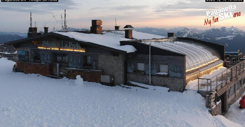 Webcam Paganella Ski – Andalo – Fai della Paganella - Rifugio La Roda
