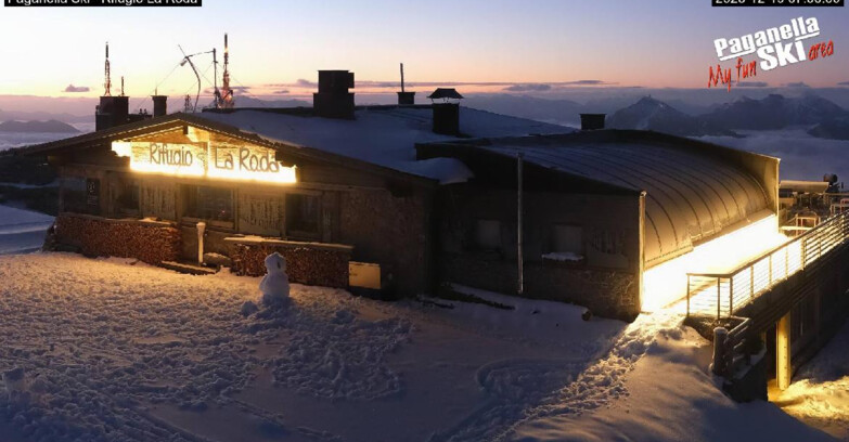 Webcam Paganella Ski – Andalo – Fai della Paganella - Rifugio La Roda