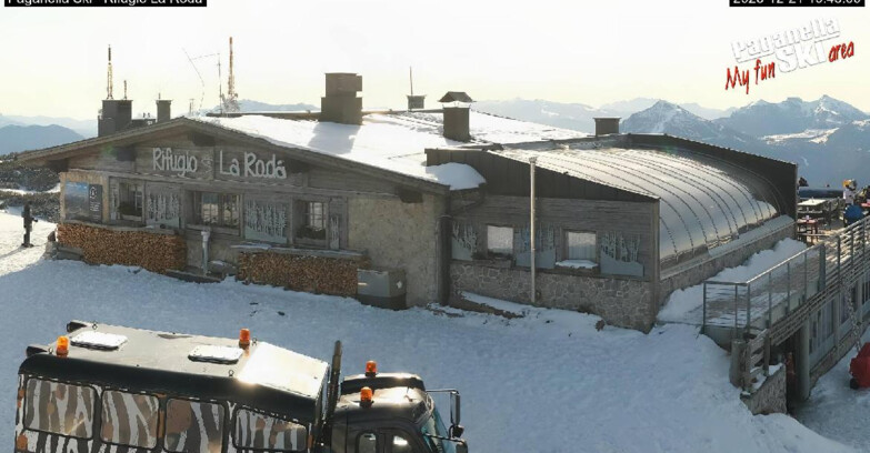 Webcam Paganella Ski – Andalo – Fai della Paganella - Rifugio La Roda