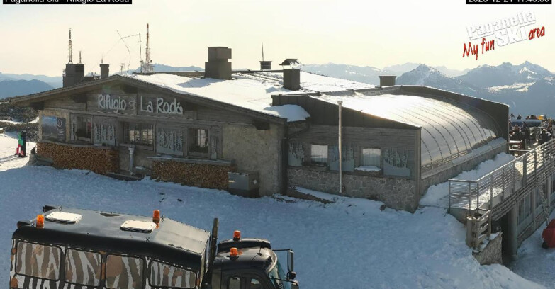 Webcam Paganella Ski – Andalo – Fai della Paganella - Rifugio La Roda