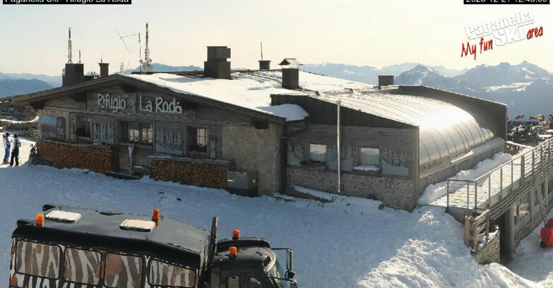 Webcam Paganella Ski – Andalo – Fai della Paganella - Rifugio La Roda