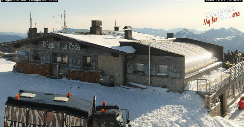 Webcam Paganella Ski – Andalo – Fai della Paganella - Rifugio La Roda