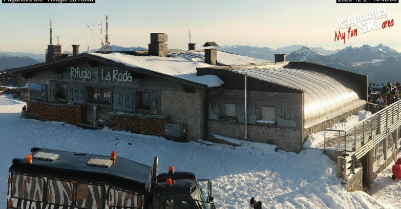 Webcam Paganella Ski – Andalo – Fai della Paganella - Rifugio La Roda