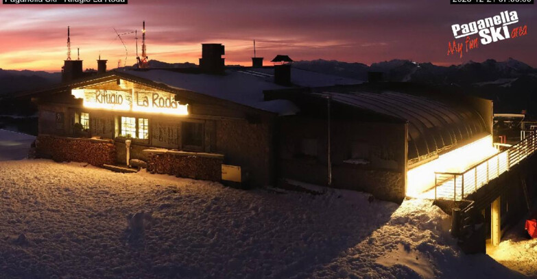 Webcam Paganella Ski – Andalo – Fai della Paganella - Rifugio La Roda