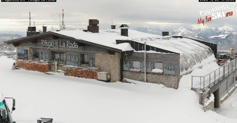 Webcam Paganella Ski – Andalo – Fai della Paganella - Rifugio La Roda