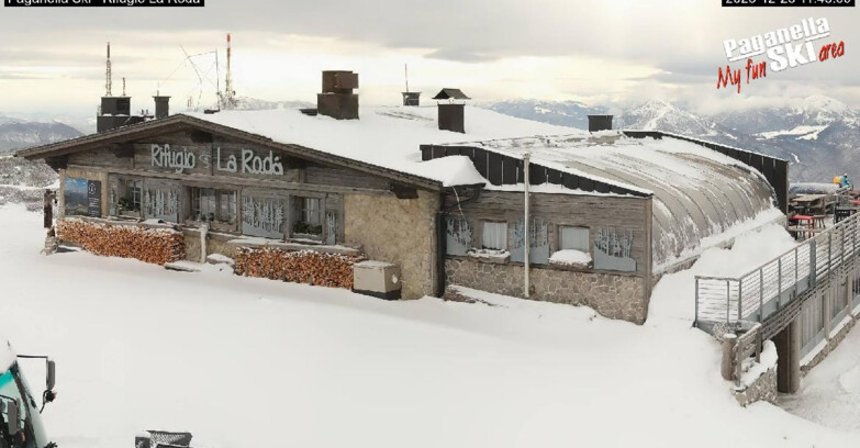 Webcam Paganella Ski – Andalo – Fai della Paganella - Rifugio La Roda