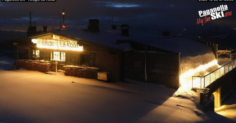 Webcam Paganella Ski – Andalo – Fai della Paganella - Rifugio La Roda