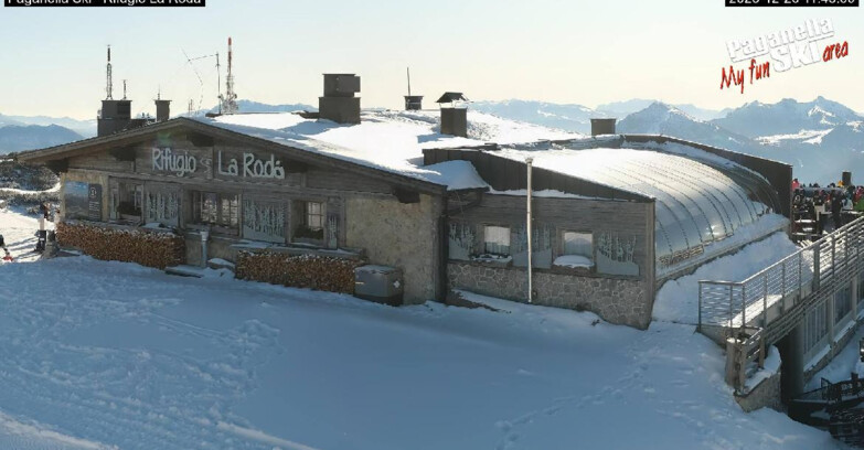 Webcam Paganella Ski – Andalo – Fai della Paganella - Rifugio La Roda