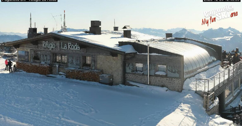 Webcam Paganella Ski – Andalo – Fai della Paganella - Rifugio La Roda