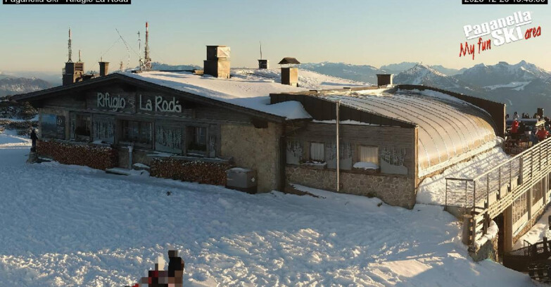 Webcam Paganella Ski – Andalo – Fai della Paganella - Rifugio La Roda