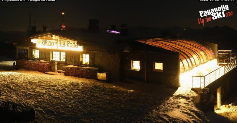 Webcam Paganella Ski – Andalo – Fai della Paganella - Rifugio La Roda