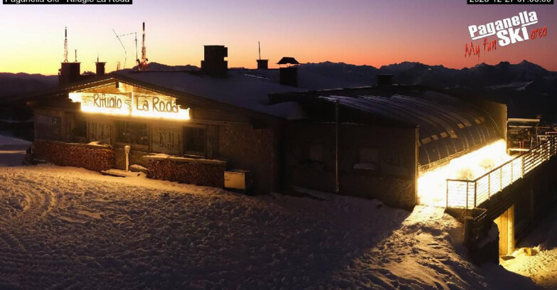 Webcam Paganella Ski – Andalo – Fai della Paganella - Rifugio La Roda