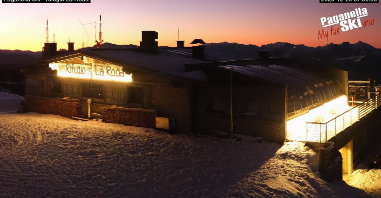 Webcam Paganella Ski – Andalo – Fai della Paganella - Rifugio La Roda