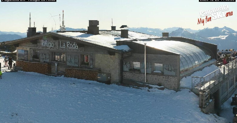 Webcam Paganella Ski – Andalo – Fai della Paganella - Rifugio La Roda