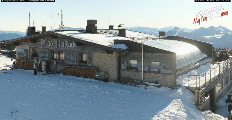 Webcam Paganella Ski – Andalo – Fai della Paganella - Rifugio La Roda
