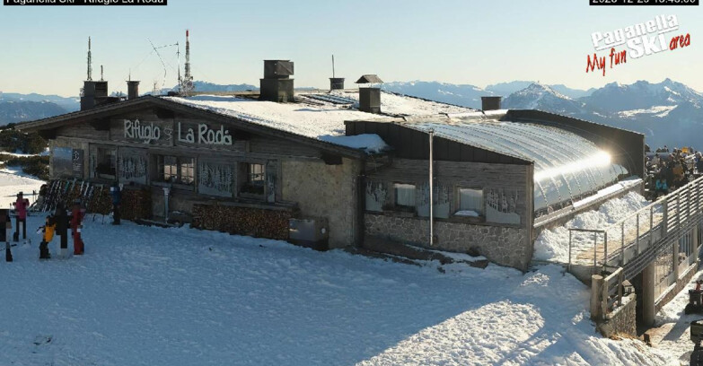 Webcam Paganella Ski – Andalo – Fai della Paganella - Rifugio La Roda
