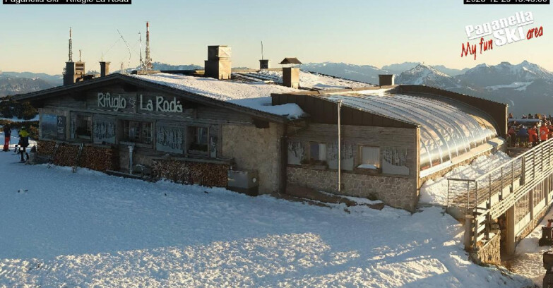 Webcam Paganella Ski – Andalo – Fai della Paganella - Rifugio La Roda