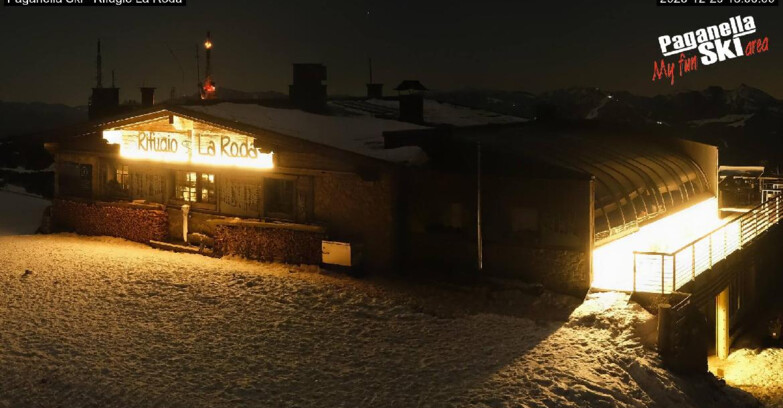 Webcam Paganella Ski – Andalo – Fai della Paganella - Rifugio La Roda