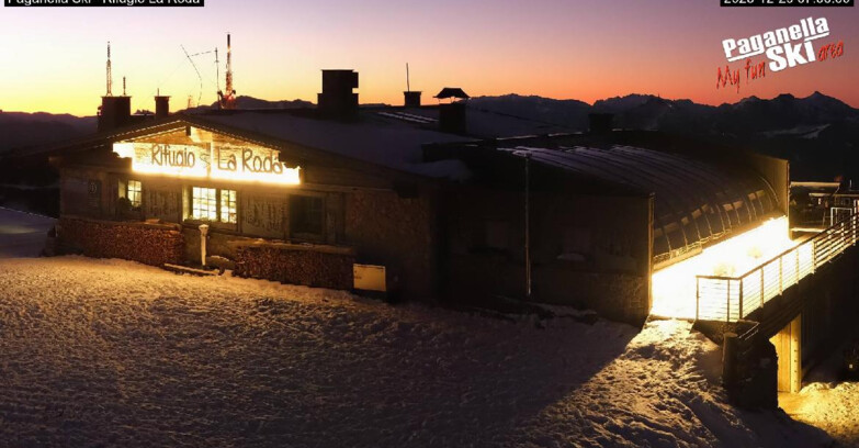 Webcam Paganella Ski – Andalo – Fai della Paganella - Rifugio La Roda