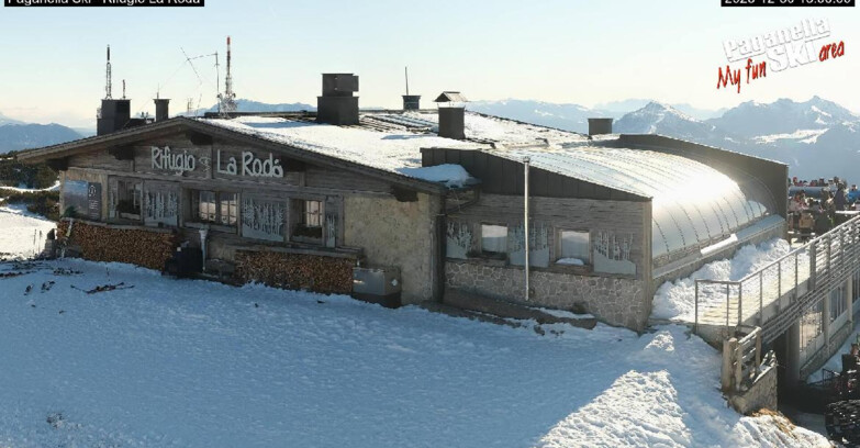 Webcam Paganella Ski – Andalo – Fai della Paganella - Rifugio La Roda