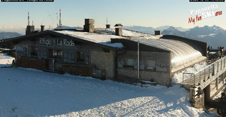 Webcam Paganella Ski – Andalo – Fai della Paganella - Rifugio La Roda