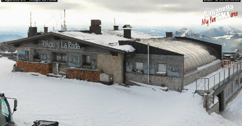 Webcam Paganella Ski – Andalo – Fai della Paganella - Rifugio La Roda