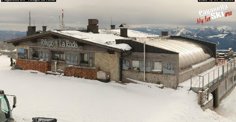 Webcam Paganella Ski – Andalo – Fai della Paganella - Rifugio La Roda