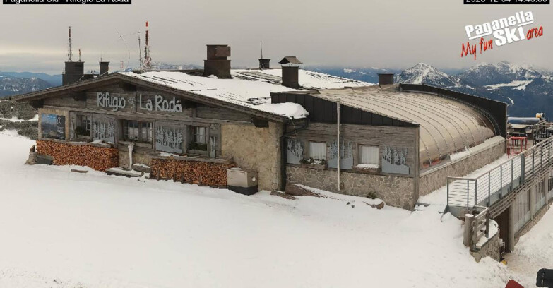 Webcam Paganella Ski – Andalo – Fai della Paganella - Rifugio La Roda