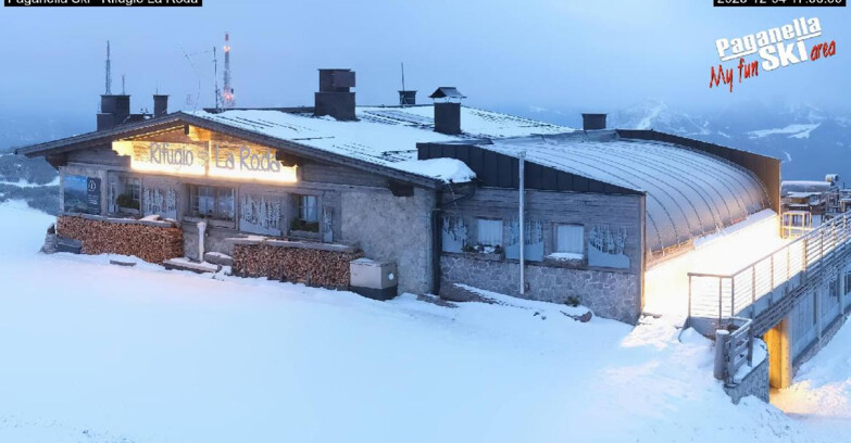 Webcam Paganella Ski – Andalo – Fai della Paganella - Rifugio La Roda