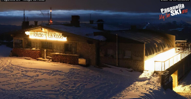 Webcam Paganella Ski – Andalo – Fai della Paganella - Rifugio La Roda