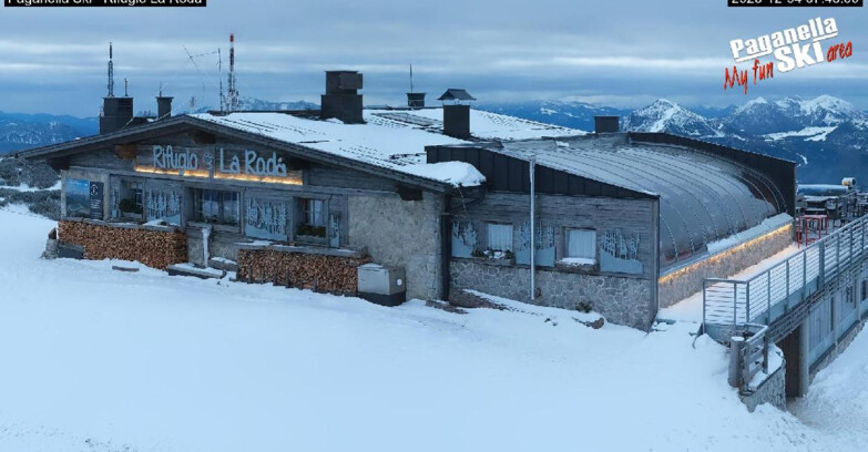 Webcam Paganella Ski – Andalo – Fai della Paganella - Rifugio La Roda