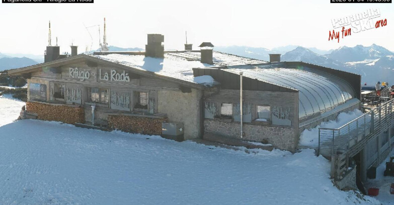 Webcam Paganella Ski – Andalo – Fai della Paganella - Rifugio La Roda
