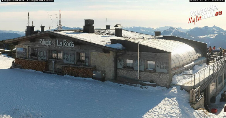 Webcam Paganella Ski – Andalo – Fai della Paganella - Rifugio La Roda