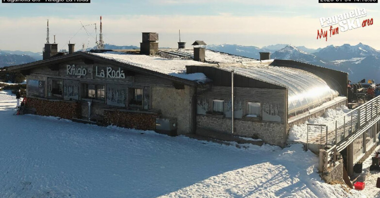 Webcam Paganella Ski – Andalo – Fai della Paganella - Rifugio La Roda