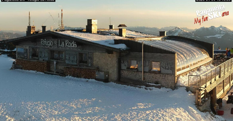 Webcam Paganella Ski – Andalo – Fai della Paganella - Rifugio La Roda