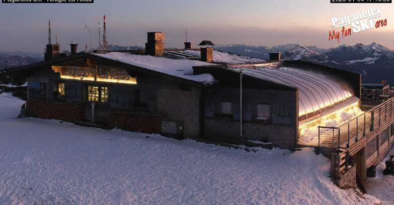 Webcam Paganella Ski – Andalo – Fai della Paganella - Rifugio La Roda