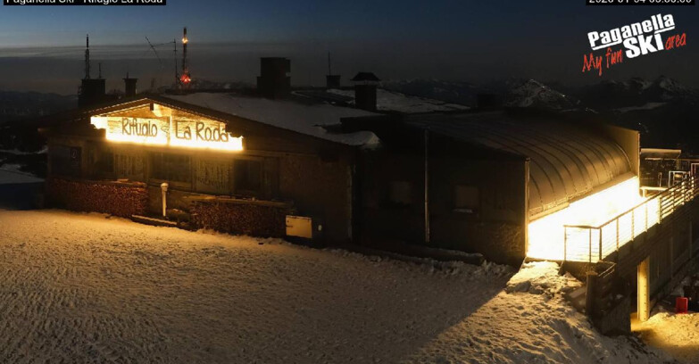 Webcam Paganella Ski – Andalo – Fai della Paganella - Rifugio La Roda