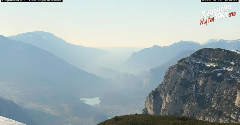 Webcam Paganella Ski – Andalo – Fai della Paganella - Vista Lago di Garda