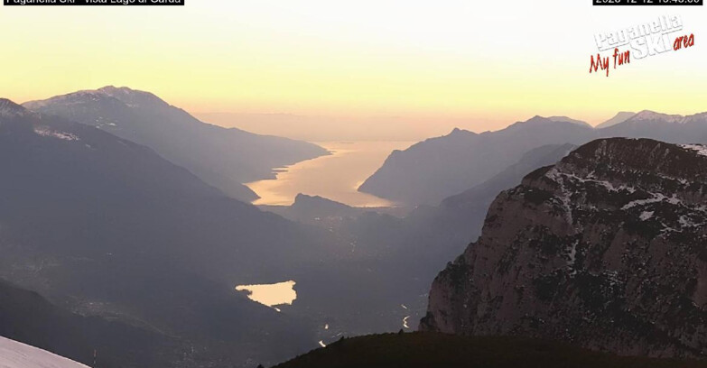 Webcam Paganella Ski – Andalo – Fai della Paganella - Vista Lago di Garda