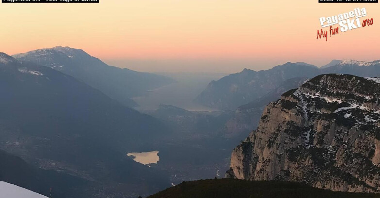 Webcam Paganella Ski – Andalo – Fai della Paganella - Vista Lago di Garda